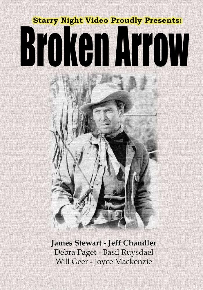 Broken Arrow (DVD) Basil Ruysdael Debra Paget James Stewart Jeff Chandler