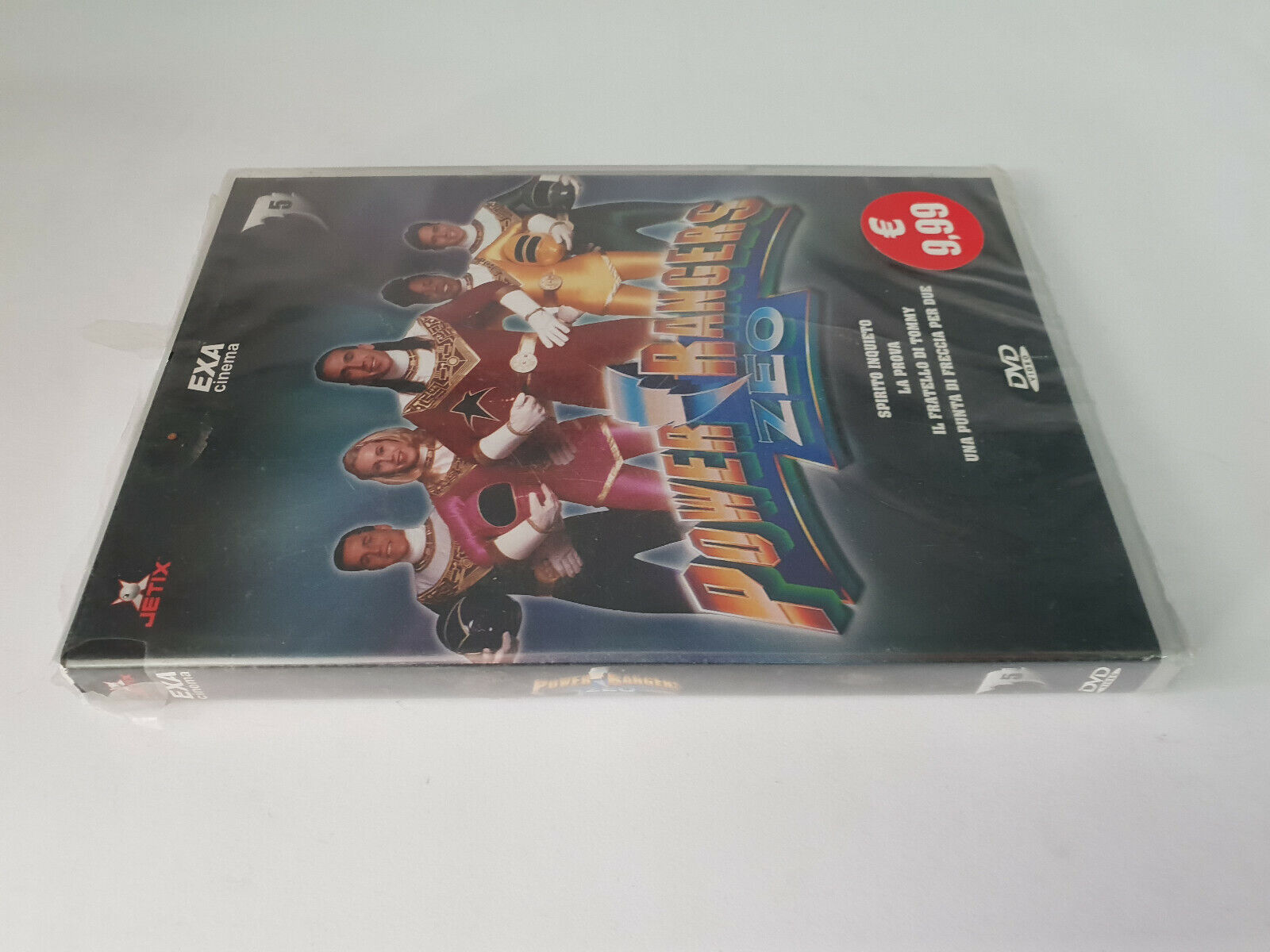 dvd New POWER RANGER ZEO numero 5