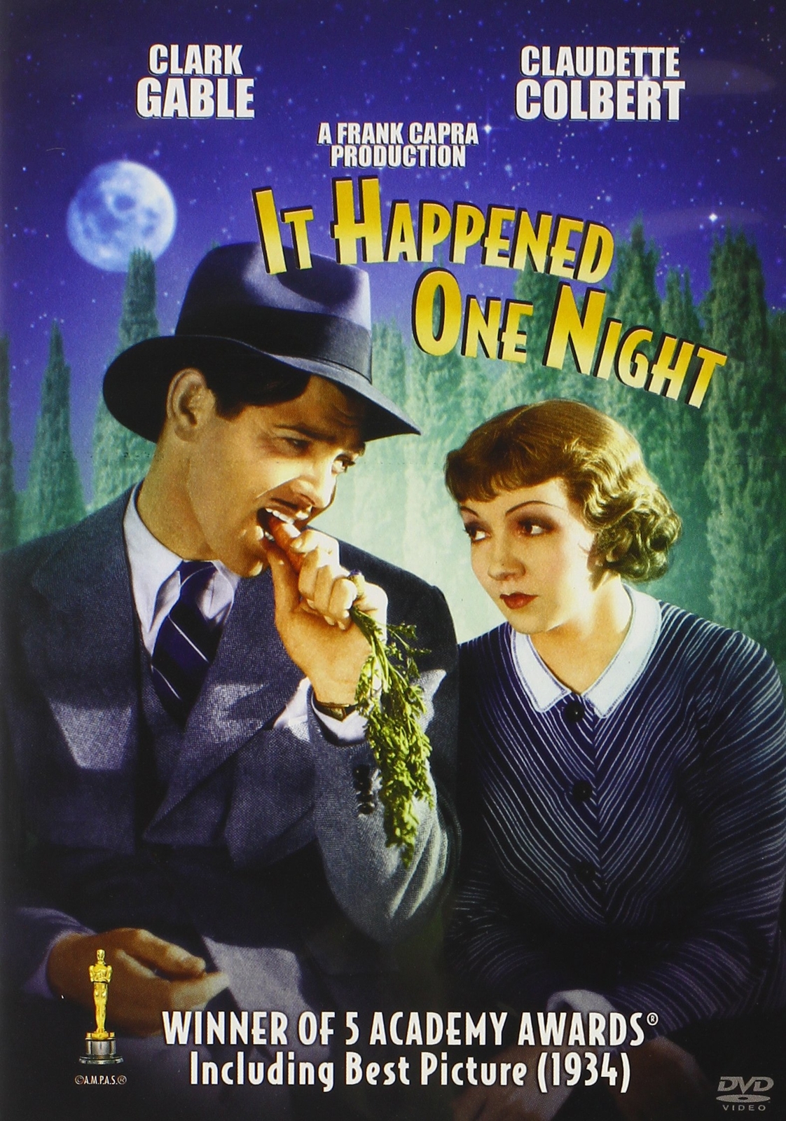 It Happened One Night (DVD) Clark Gable Claudette Colbert