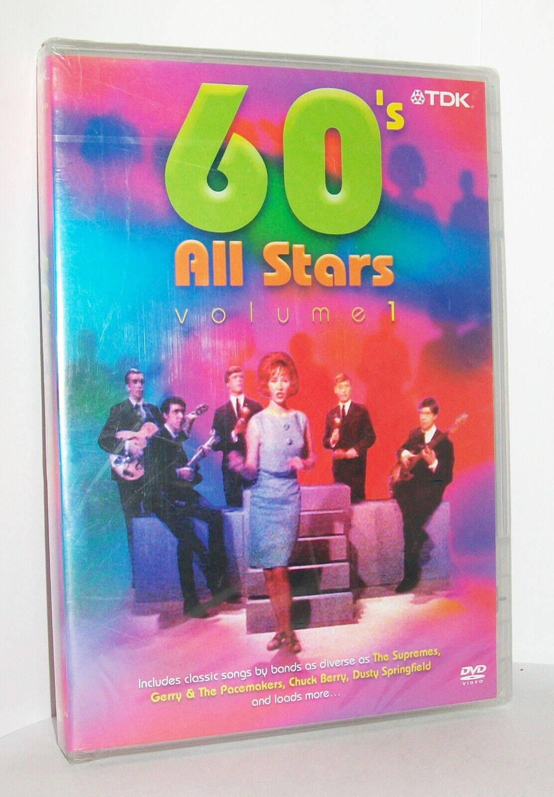 60'S ALL STARS - VOLUME 1 (2003) - (TDK) - DVD MUSICALE NUOVO E SIGILLATO