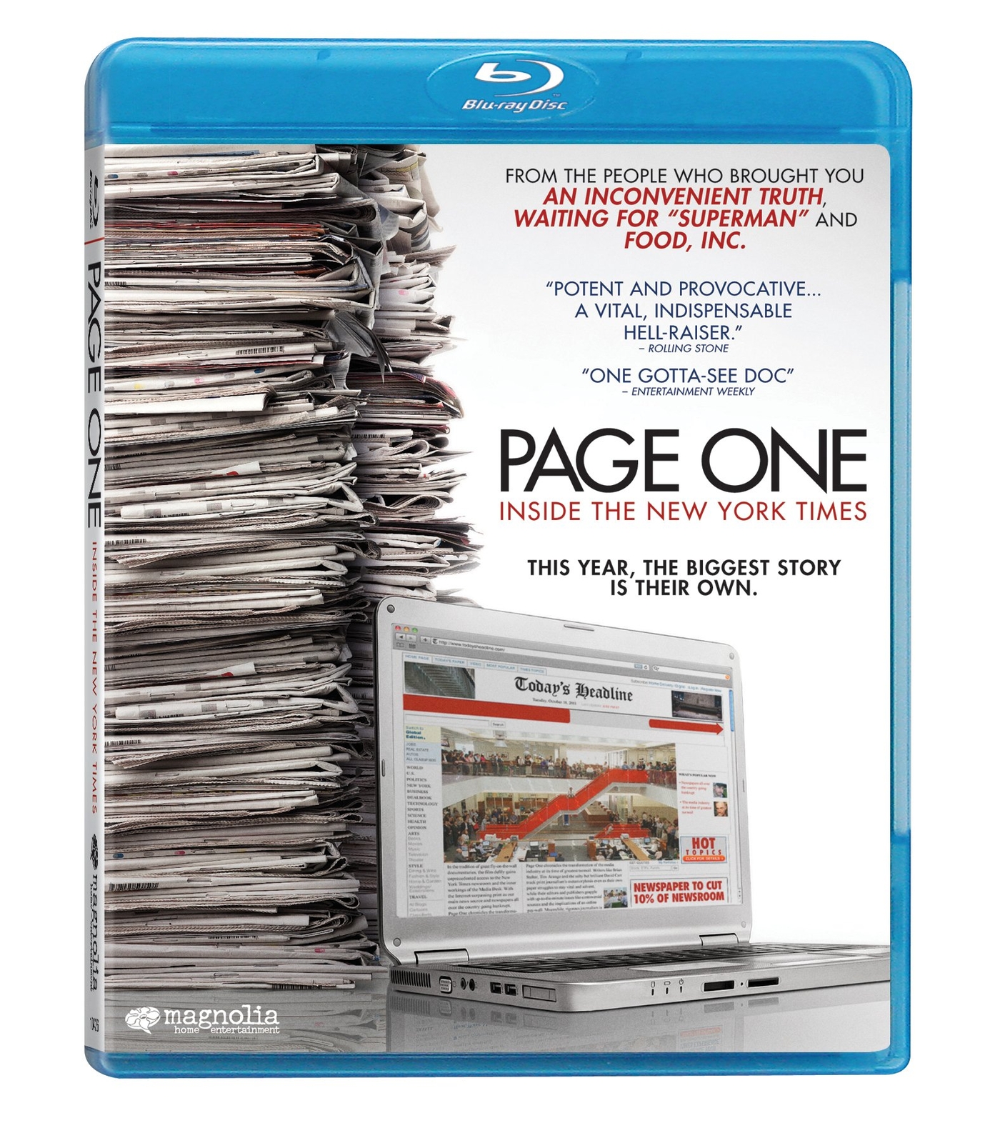 Page One: Inside the New York Times (Blu-ray) David Carr Carl Bernstein