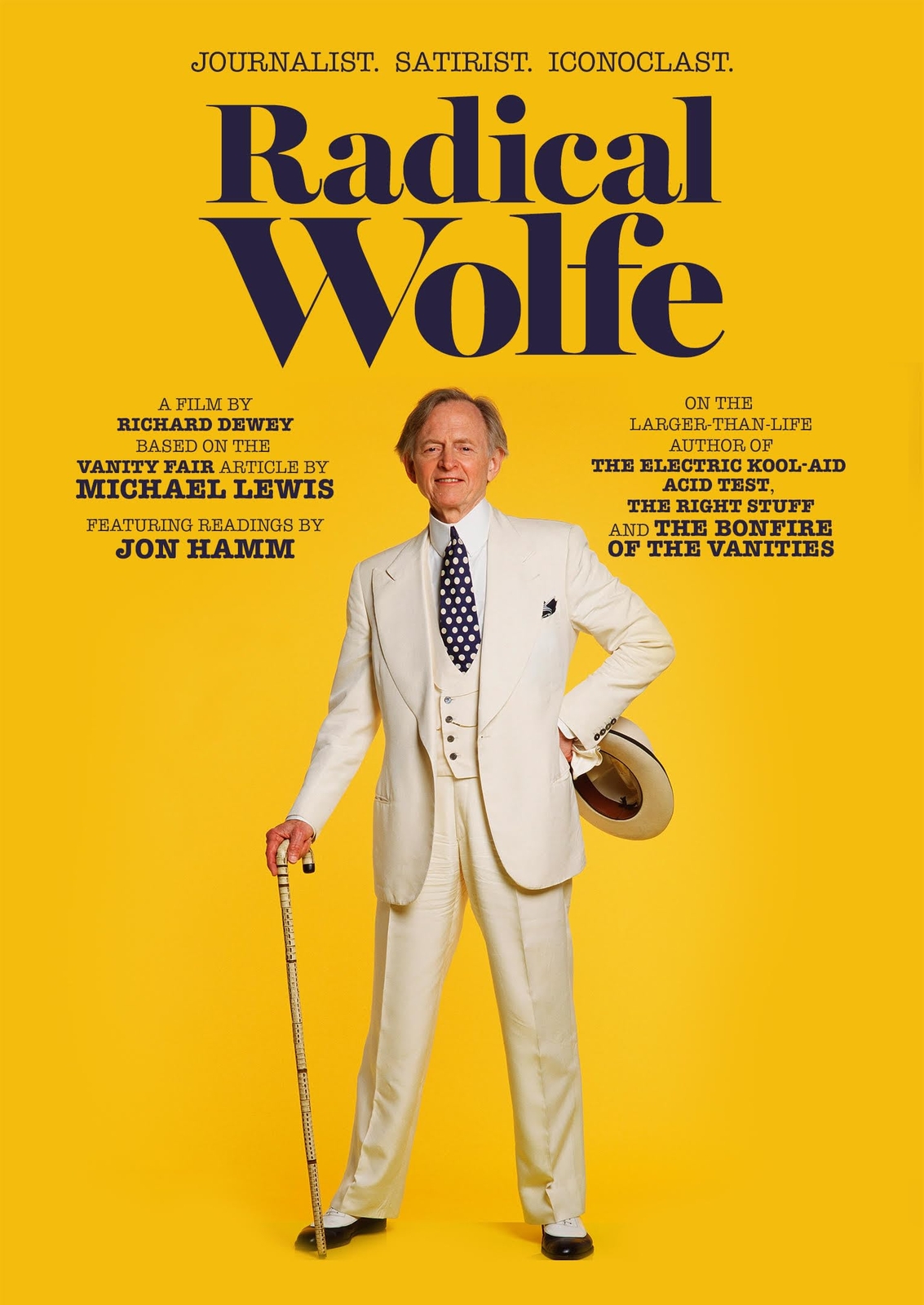 Radical Wolfe (DVD) Michael Lewis Jann Wenner Gay Talese Lynn Nesbit