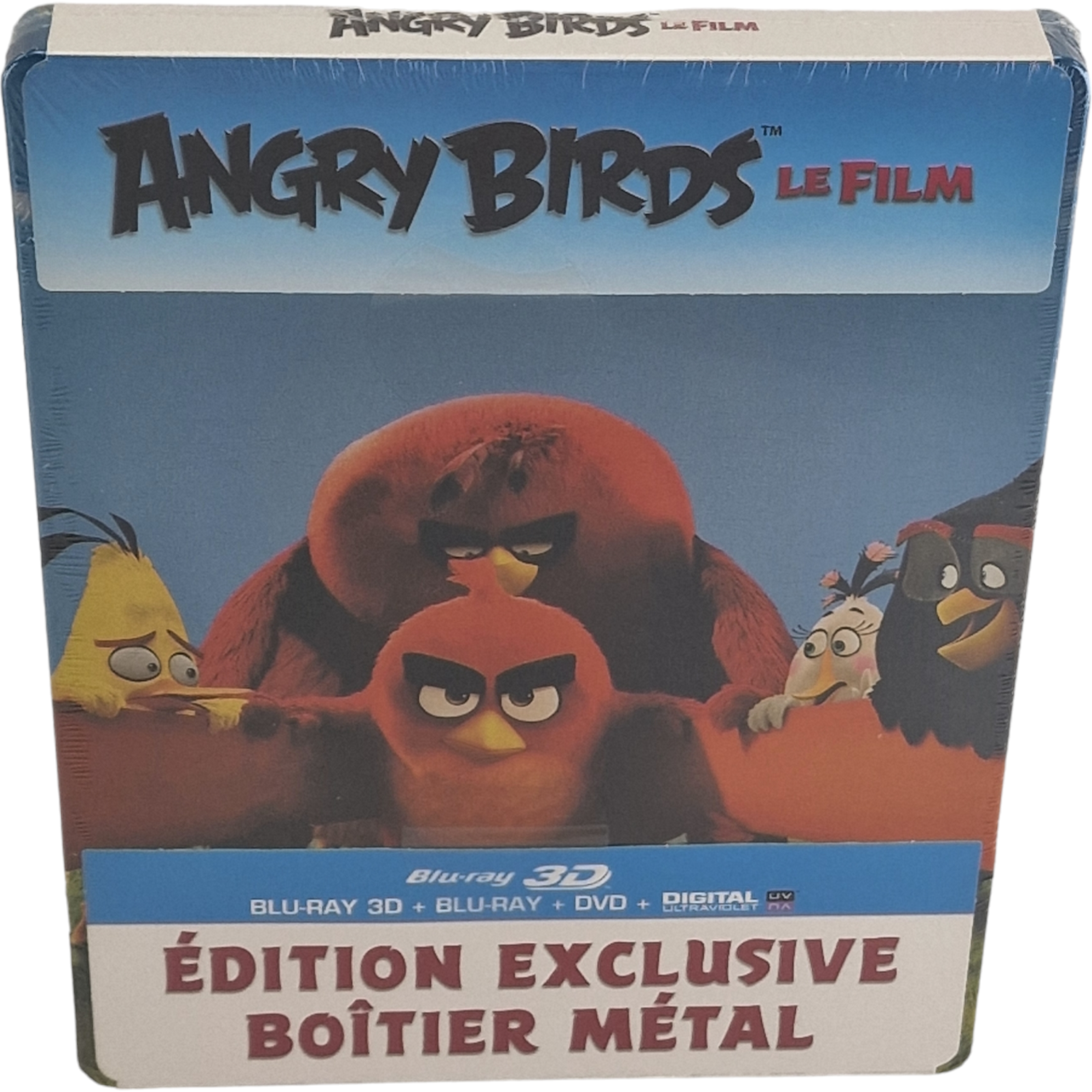 Il Angry Birds Movie Blu-Ray 3D+2D+DVD Steelbook Fnac Limitata Zona Libera