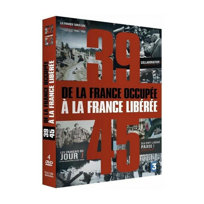 1939-1945 Della Francia Occupato Da La Francia Fatta Cofanetto DVD Nuova
