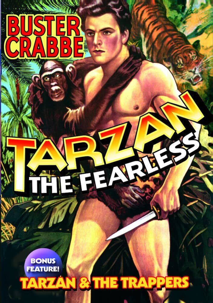 Tarzan The Fearless / Tarzan And The Trappers (DVD) Buster Crabbe Gordon Scott