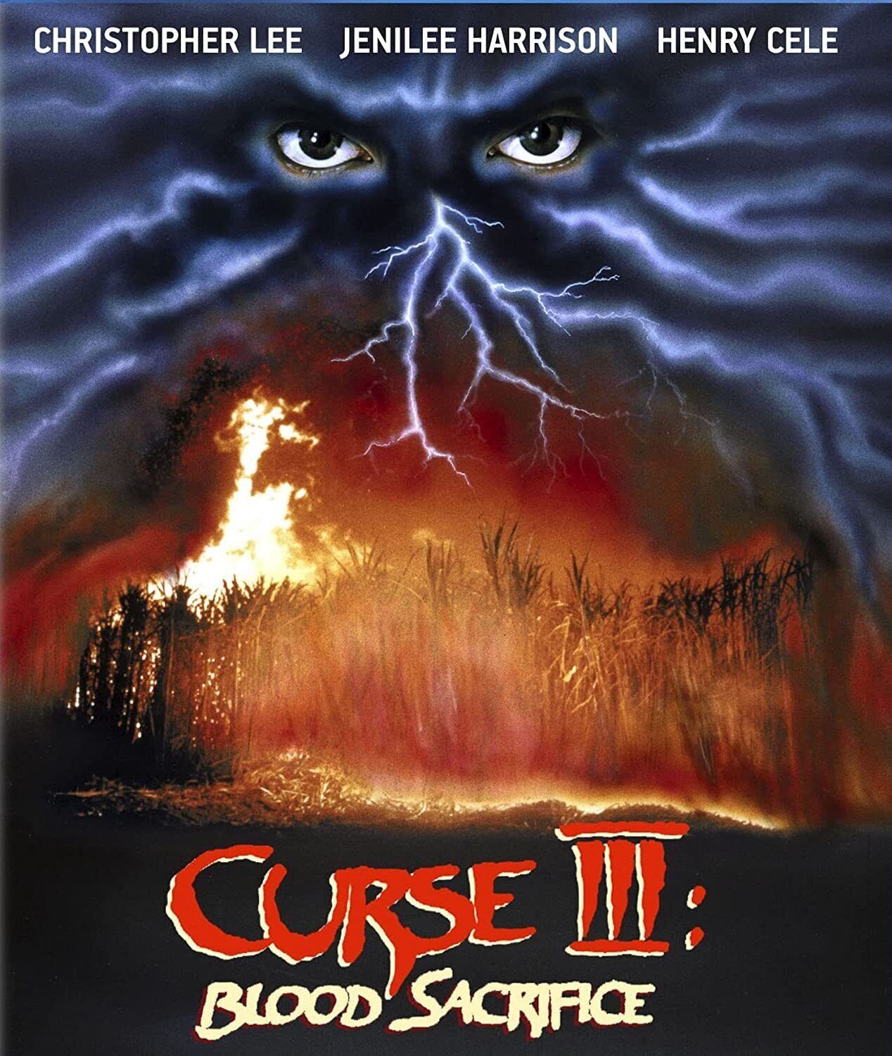 Curse III: Blood Sacrifice (Blu-ray) Christopher Lee Jenilee Harrison Henry Cele