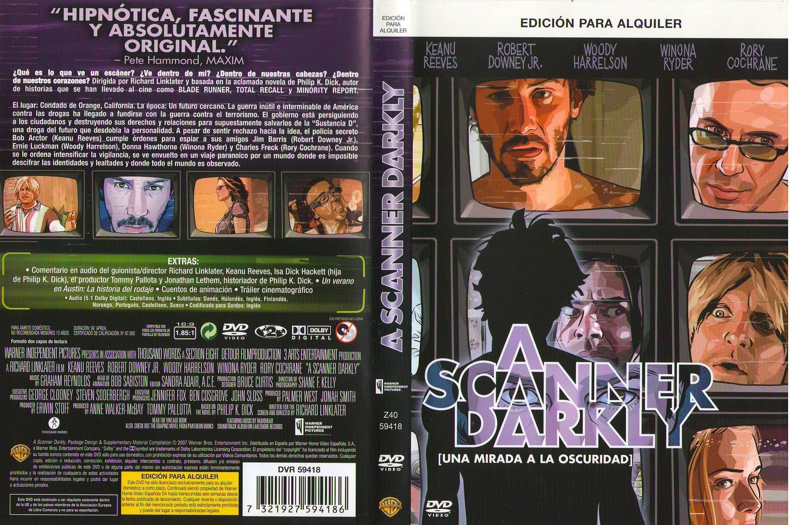 Scanner Darkly, A - [Dutch Import] DVD NUOVO