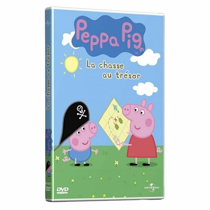 Peppa Maiale La Caccia Trésor DVD Nuova