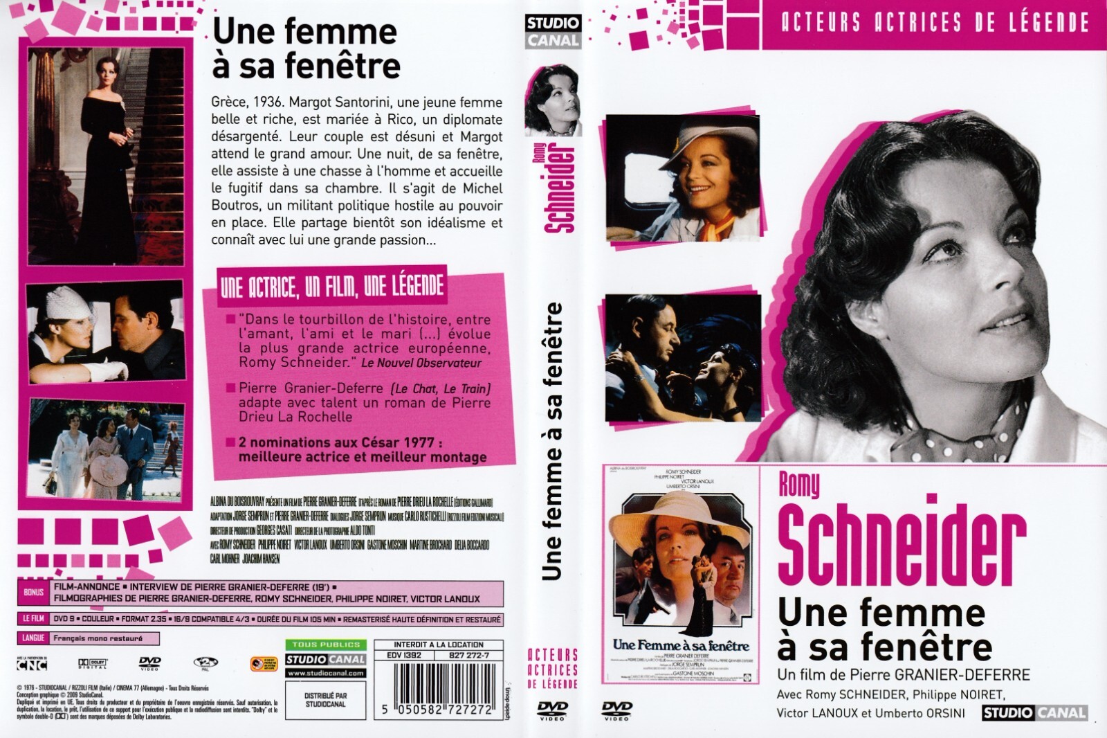 Romy Scheneider: Donna Da Sa Finestra DVD Nuova