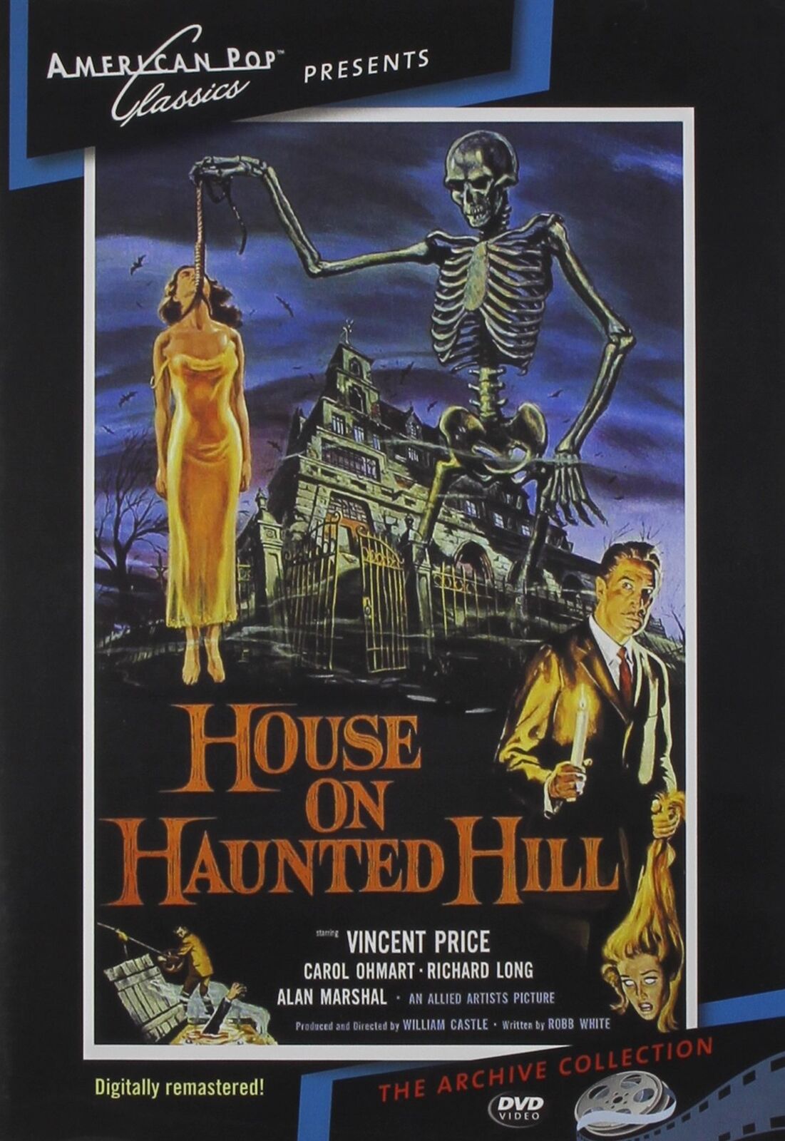 House on Haunted Hill (DVD) Carolyn Craid Richard Long Vincent Price