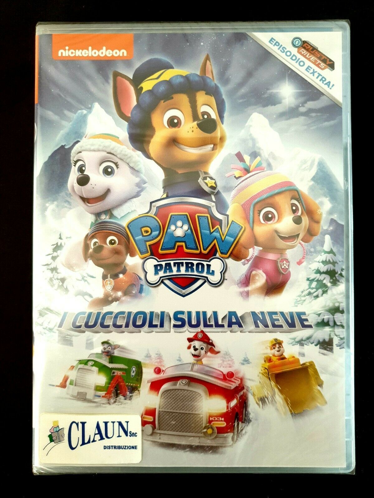 PAW PATROL - I CUCCIOLI SULLA NEVE *Paramount * DVD Nuovo Sigillato
