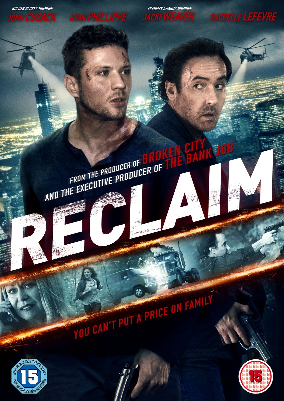 Reclaim (DVD) John Cusack Ryan Phillippe Rachelle Lefevre