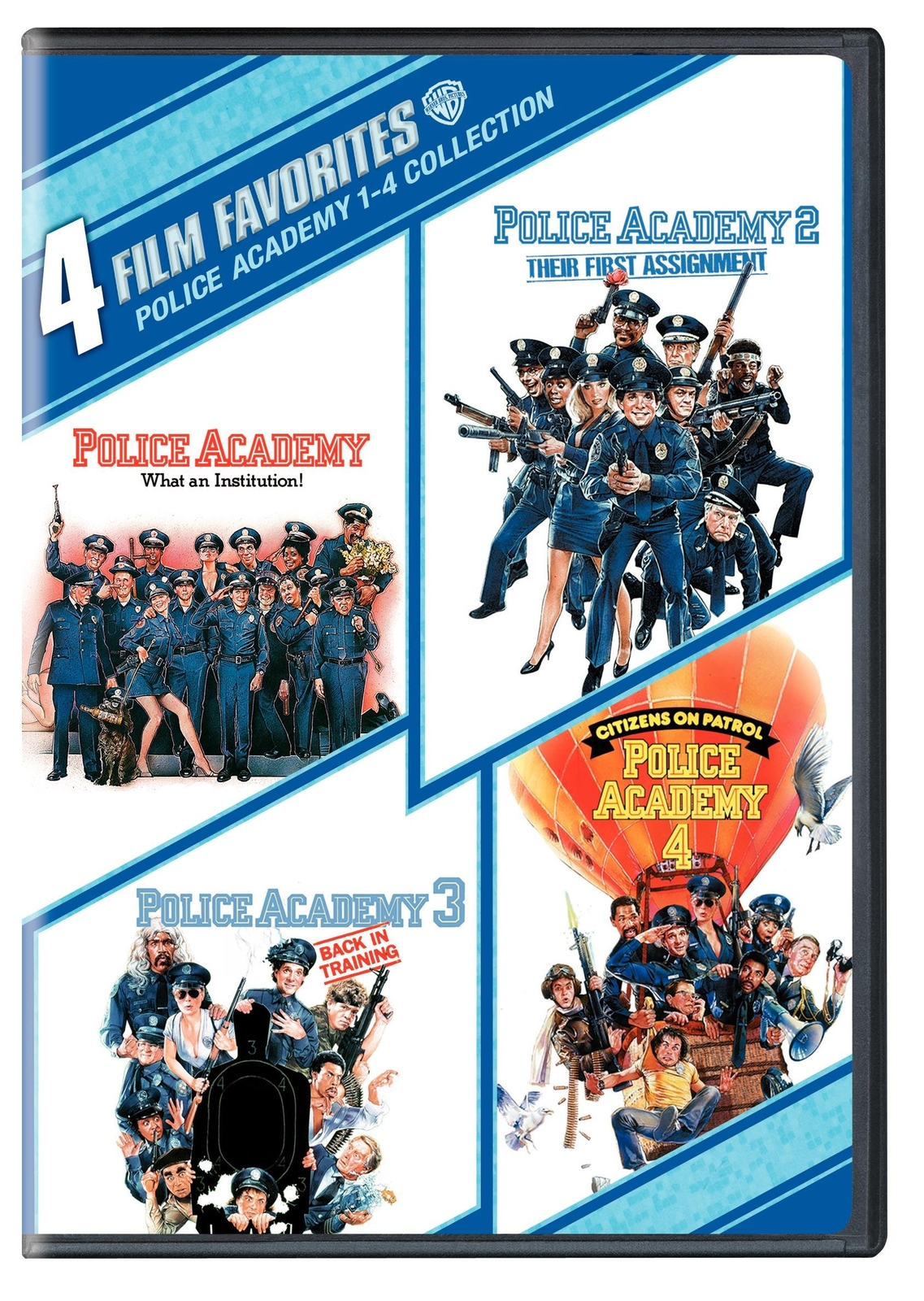4 Film Favorites: Police Academy (Police Academy, Police Academy 2, Police (DVD)