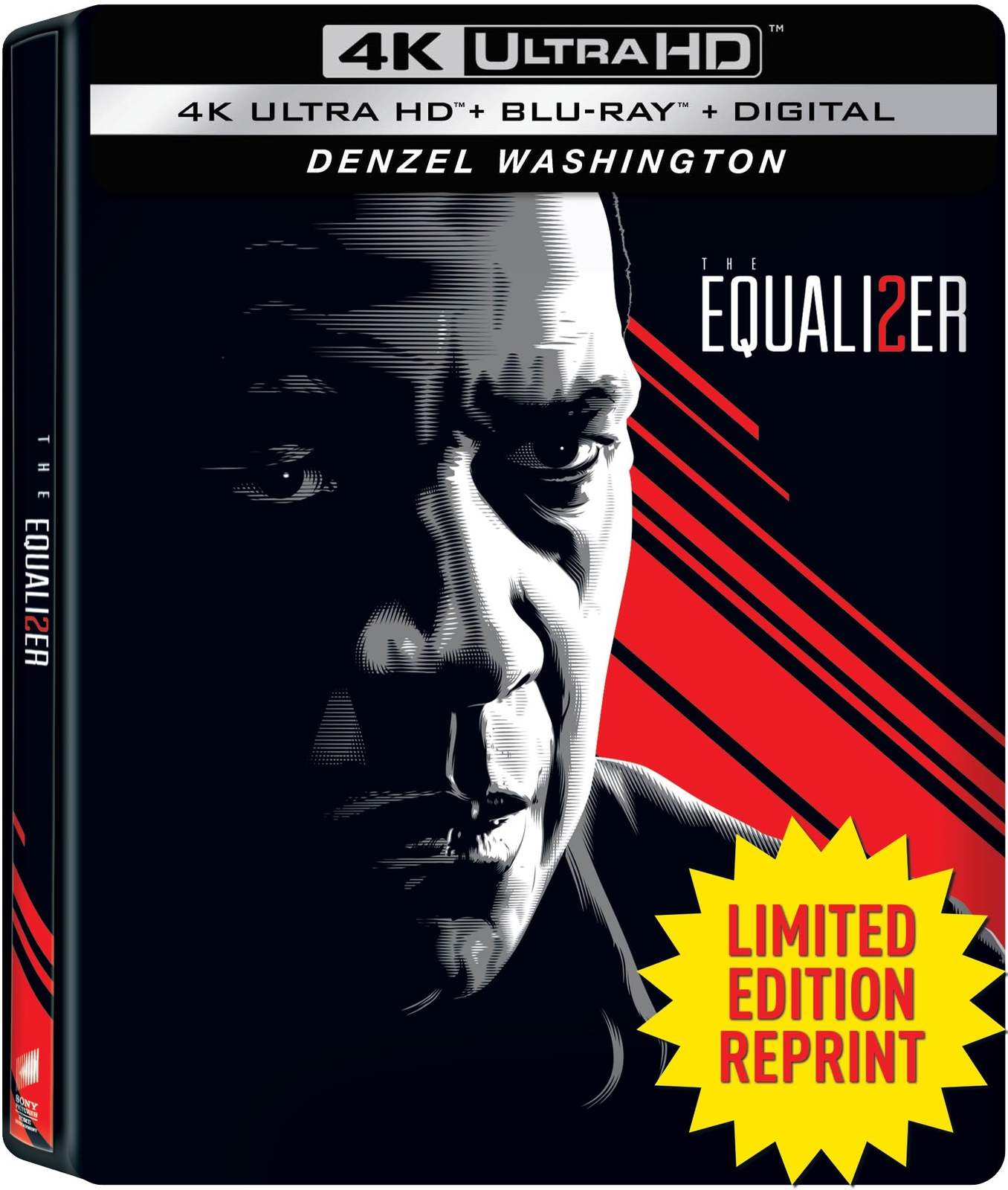 Equalizer 2 - UHD/BD Combo + Digital + Steelbook (4K UHD Blu-ray)