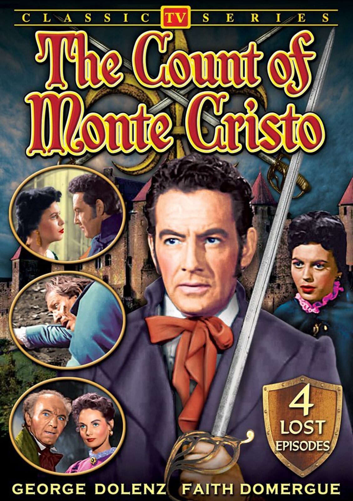The Count of Monte Cristo - Volume 1: 4-Episode Collection (DVD) Faith Domergue