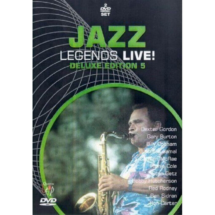 Jazz Legends Live! Deluxe Edizione 5 DVD Nuova