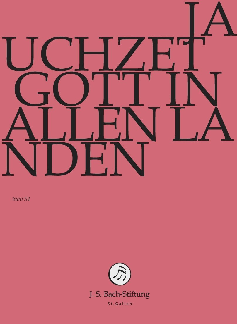Jauchzet Gott in allen Landen (J.S. Bach-Stiftung) [DVD] (DVD) Rudolf Lutz