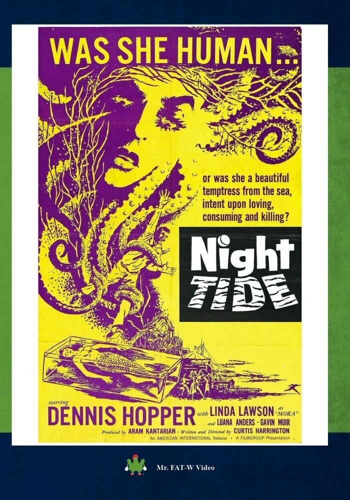 Night Tide (DVD) Ben Roseman Dennis Hopper Gavin Muir H.E. West Linda Lawson