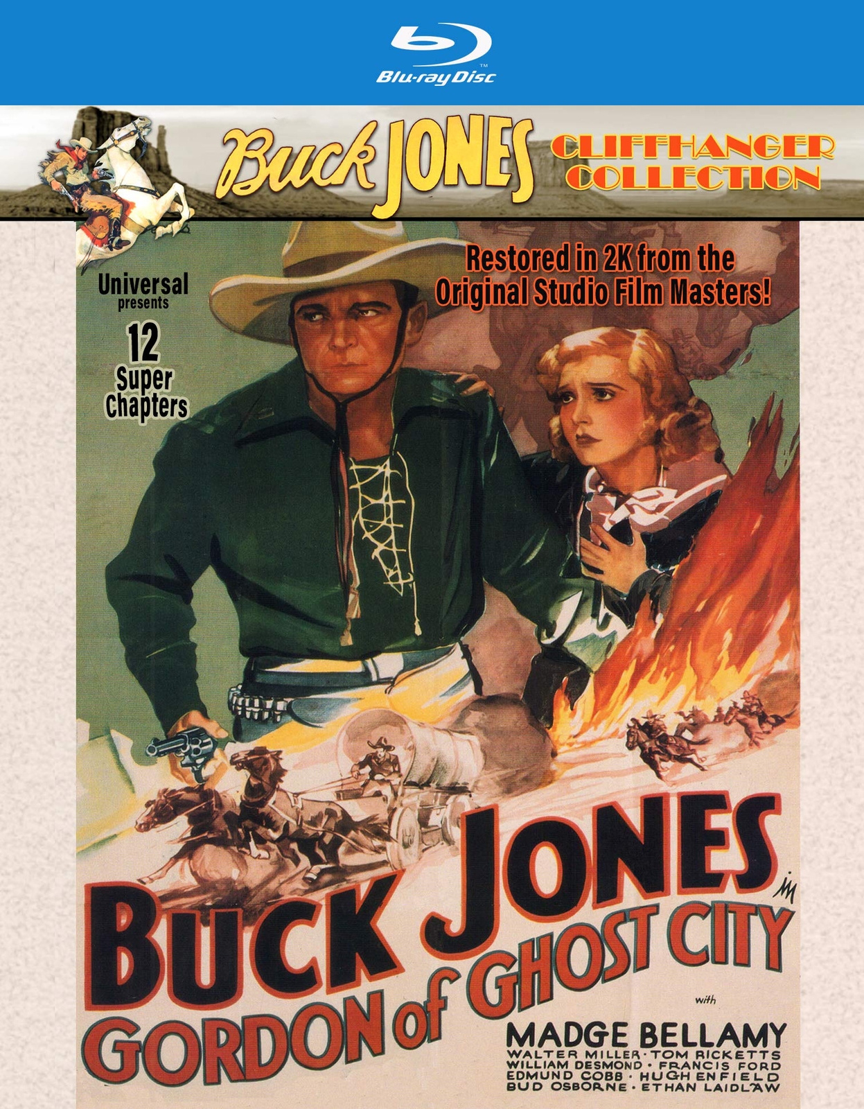 Gordon Of Ghost City (Blu-ray) Buck Jones Madge Bellamy Walter Miller