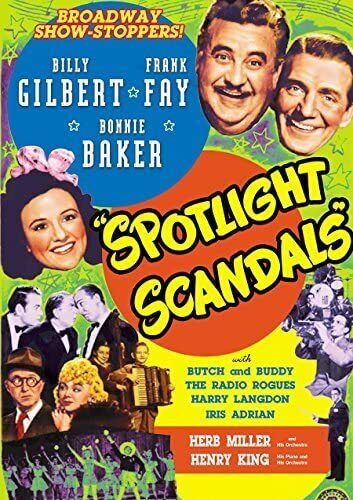Spotlight Scandals (DVD) Billy Gilbert Frank Fay Harry Langdon Bonnie Baker