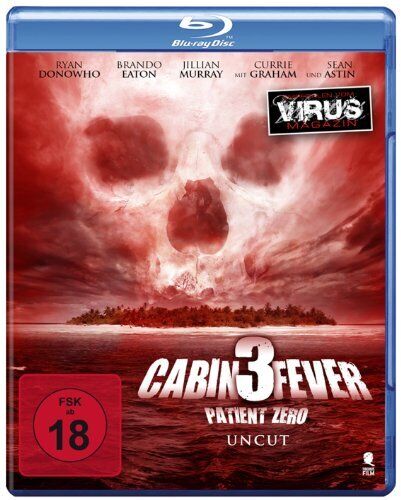 Cabin Fever 3 - Patient Zero (Uncut) (Blu-ray) Sean Astin Currie Graham