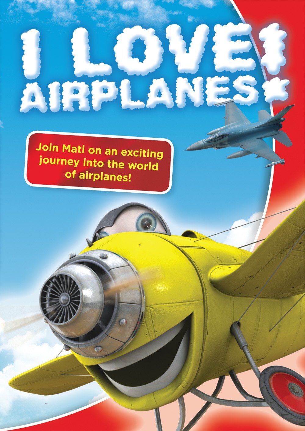 I Love Airplanes! (DVD) Airplanes Mati Warbirds Jets