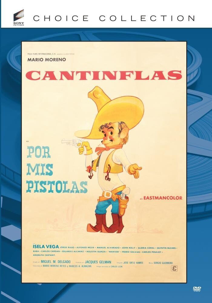Por Mis Pistolas (DVD) Cantinflas Isela Vega Gloria Coral