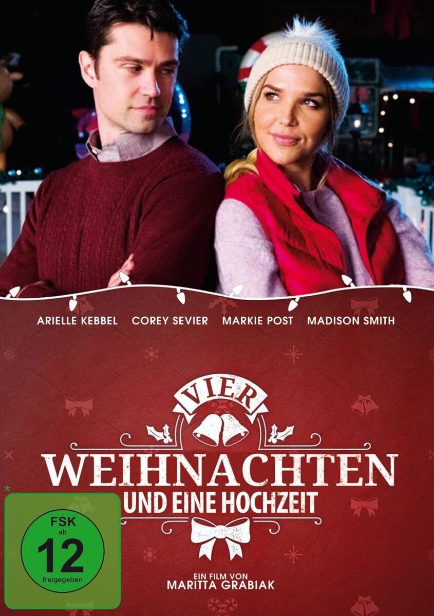 Vier Weihnachten und eine Hochzeit (DVD) Arielle Kebbel Corey Sevier Markie Post