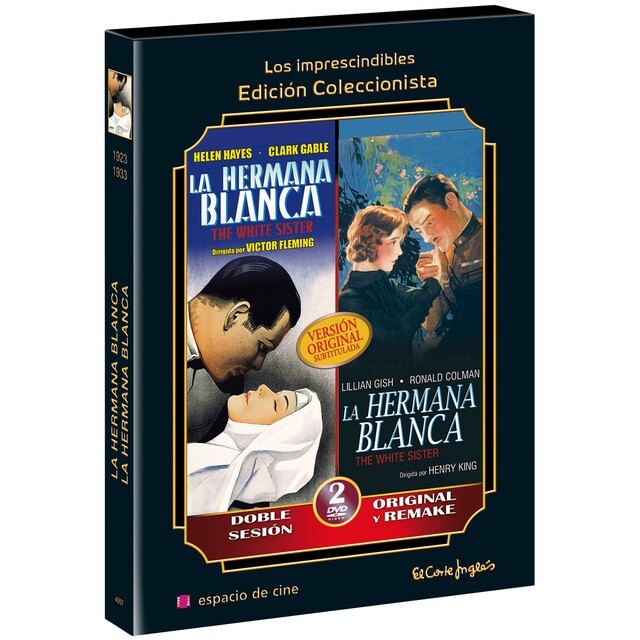 LA HERMANA BLANCA 1923+LA HERMANA BLANCA 1933 C Club 2 DVD con Libreto 32 Pags