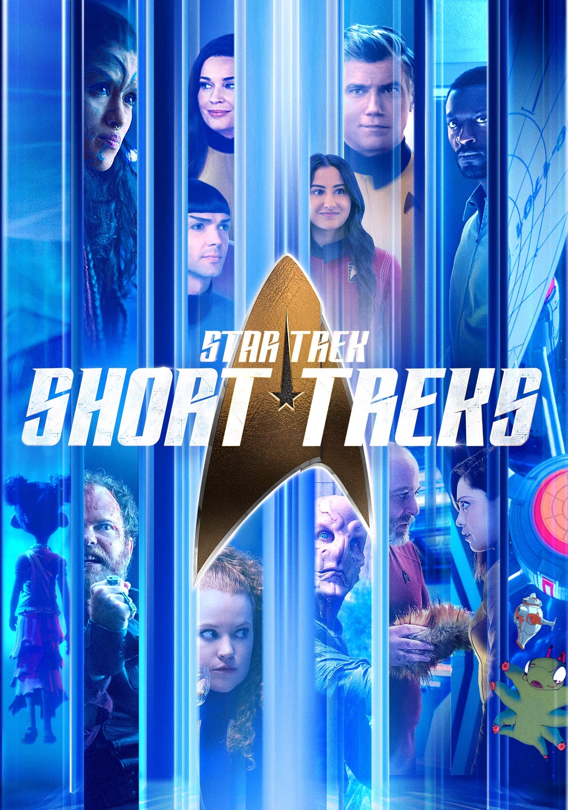 Star Trek: Short Treks (DVD) Rainn Wilson Doug Jones Anson Mount Ethan Peck