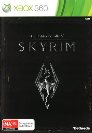 Xbox 360: The Elder Scrolls V - Skyrim - Dvd