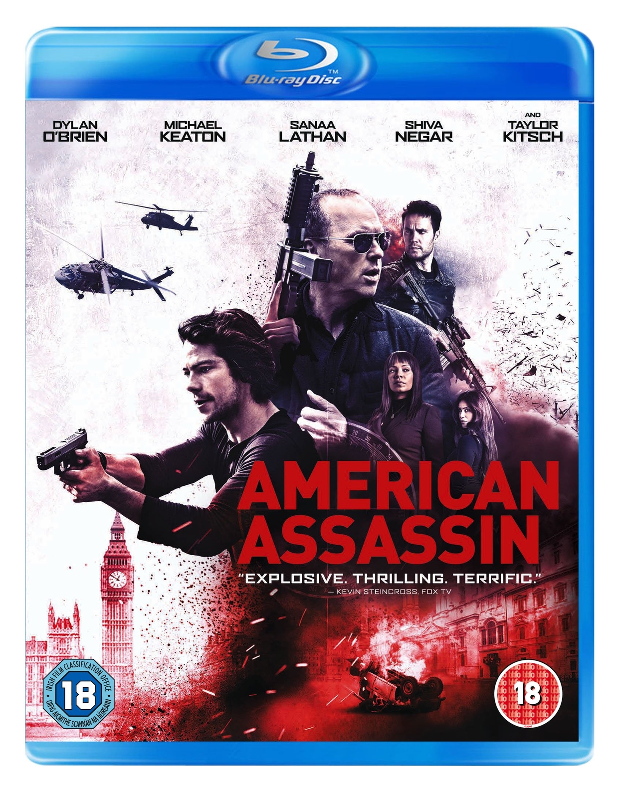 American Assassin BD (Blu-ray) Dylan O'Brien Taylor Kitsch Michael Keaton