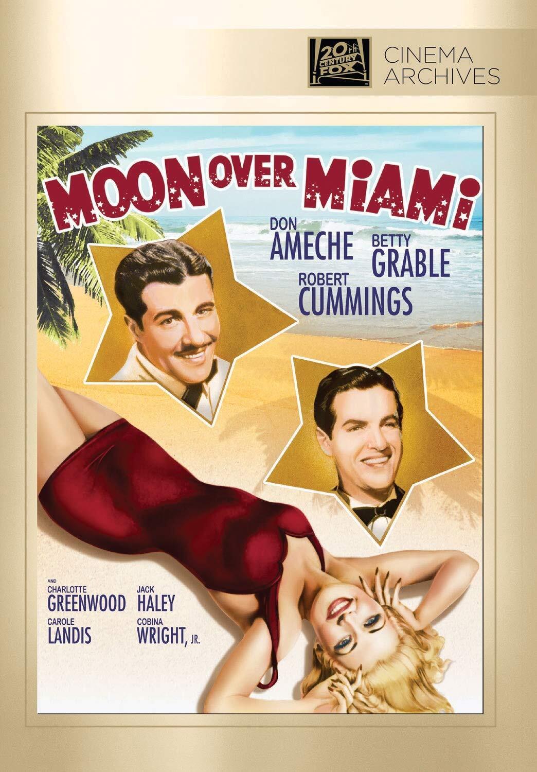 Moon Over Miami (DVD) Betty Grable Don Ameche Robert Cummings
