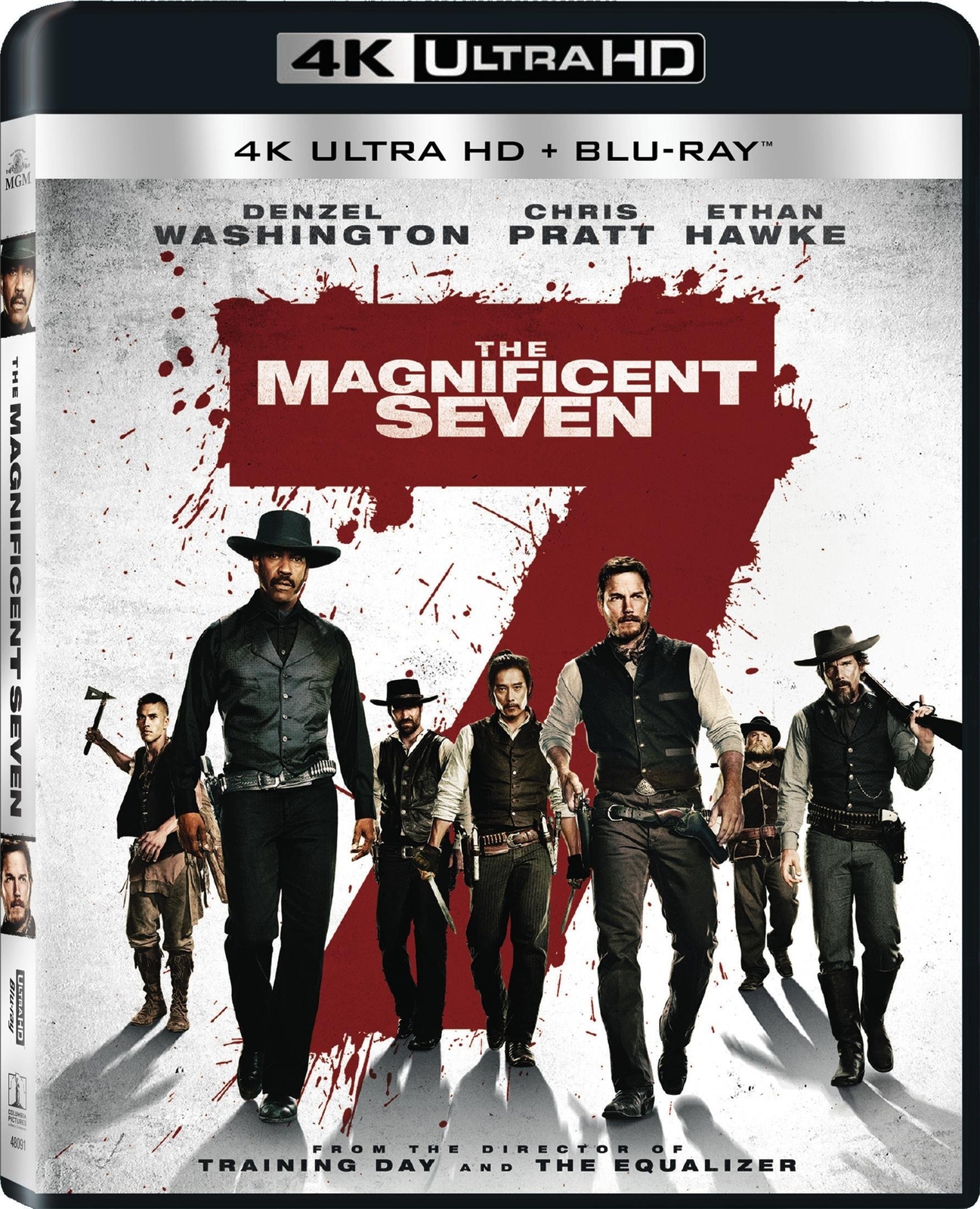 The Magnificent Seven (4K UHD Blu-ray) Denzel Washington Chris Pratt Ethan Hawke