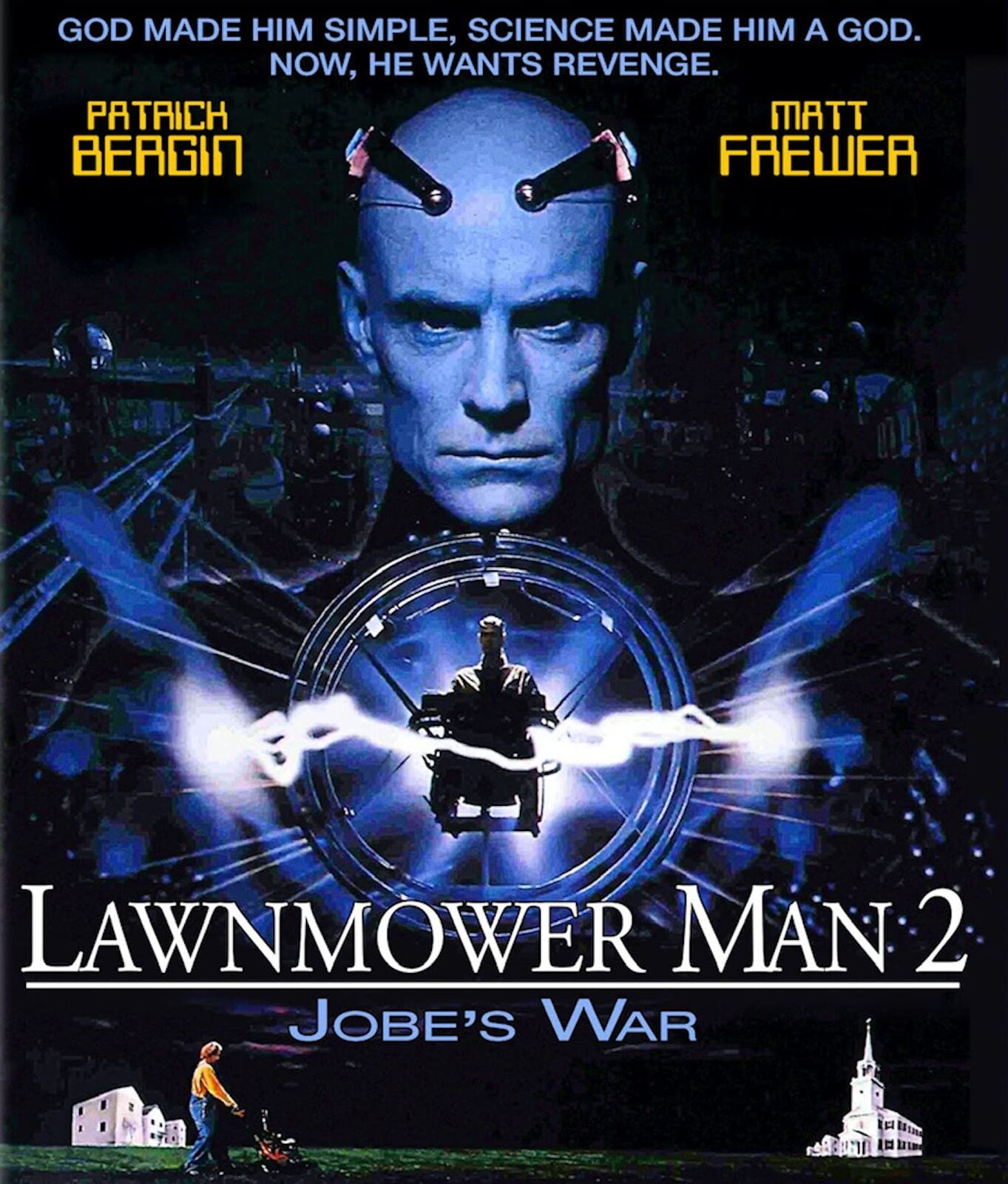 Lawnmower Man 2: Jobe's War (Blu-ray) Patrick Bergin Matt Frewer Ely Pouget