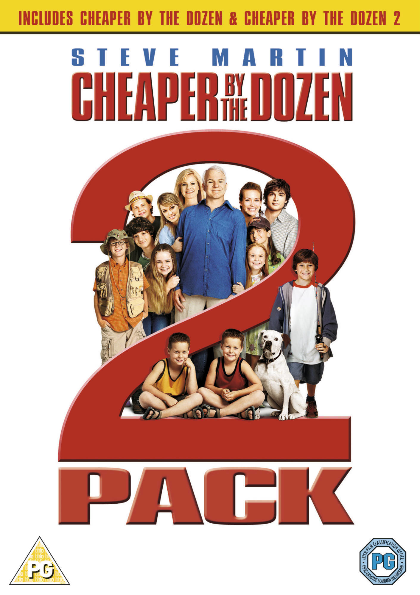 Cheaper By the Dozen/Cheaper By the Dozen 2 (DVD) Jacob Smith Blake Woodruff