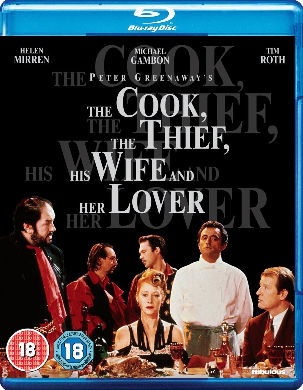 The Cook, The Thief, His Wife and Her Lover (Blu-ray) Richard Bohringer