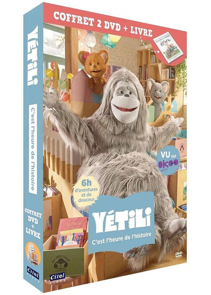Yétili – C'est l'heure de l'histoire – Coffret DVD + Livre (DVD)