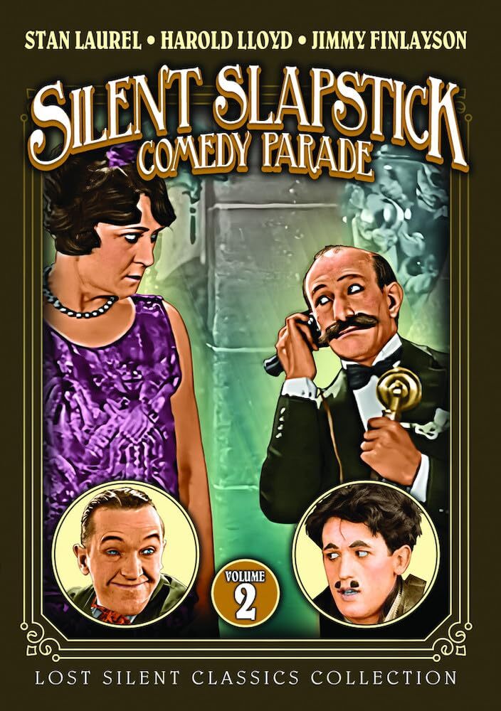 Silent Slapstick Comedy Parade - Volume 2 (DVD) Stan Laurel Vilma Banky