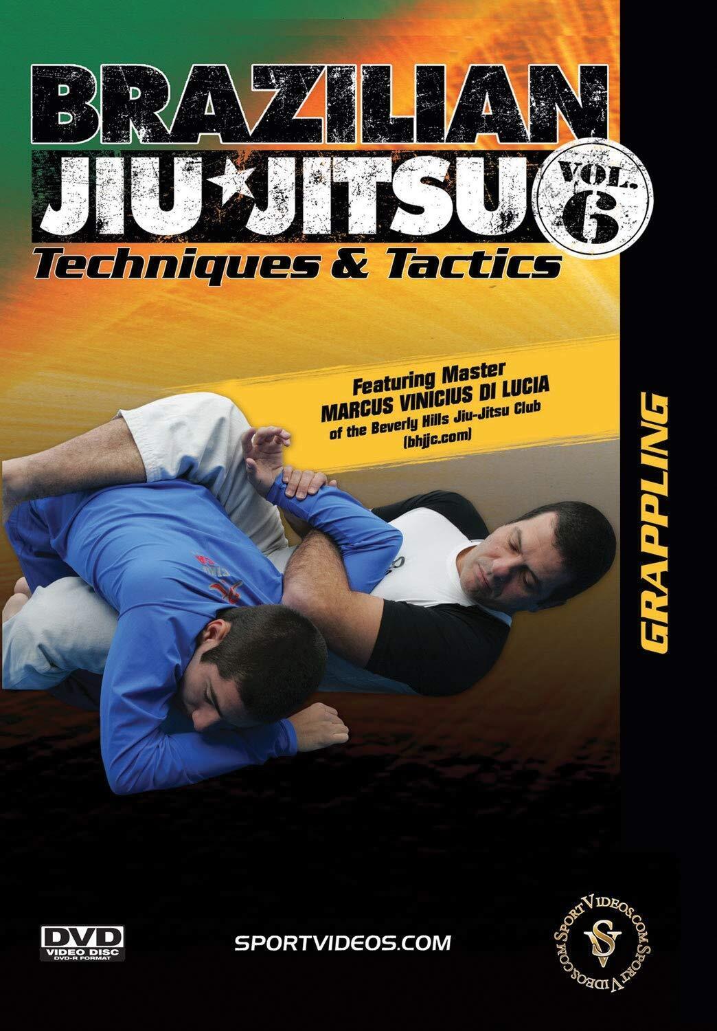 Brazilian Jiu-Jitsu Techniques and Tactics Vol. 6: Grappling (DVD)
