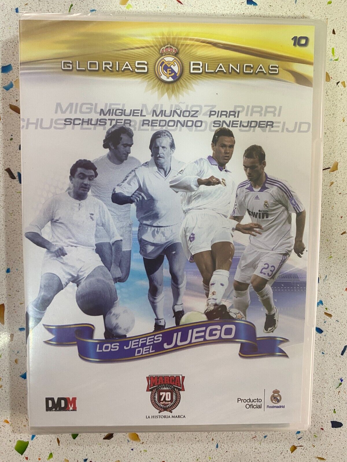 Glorias Bianche DVD Nuovo Schuster Rotondo Sneijder Miguel Munoz Pirri - Schlaue