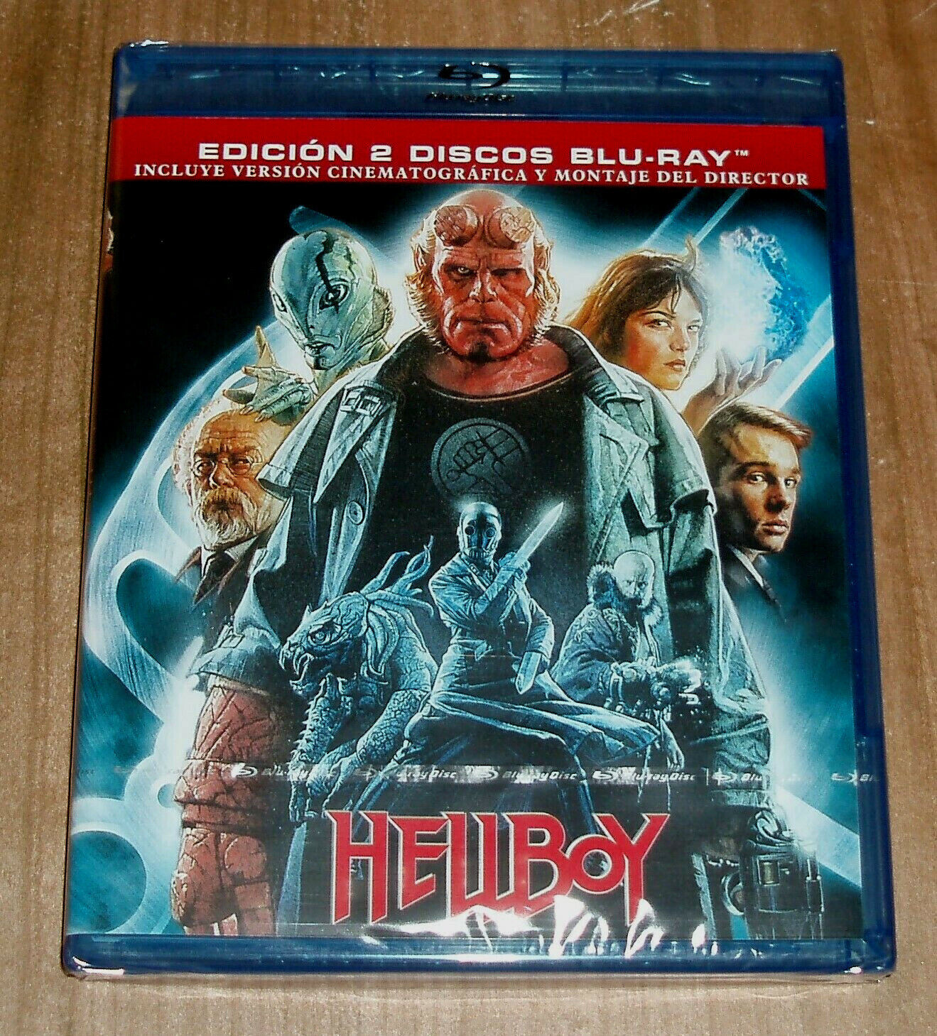 Hellboy Nuovo Sigillato 2 Blu-Ray Edizione Cinema Y Director (Senza Aprire) Zu