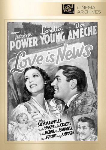 Love Is News DVD - Tyrone Power, Loretta Young, Don Ameche, Tay Garnett