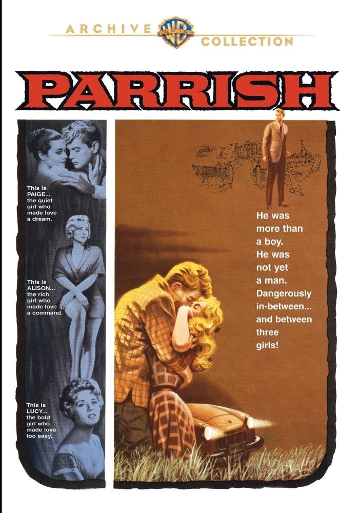 Parrish (DVD) Sharon Hugueny Karl Malden Diane McBain Dean Jagger Connie Stevens