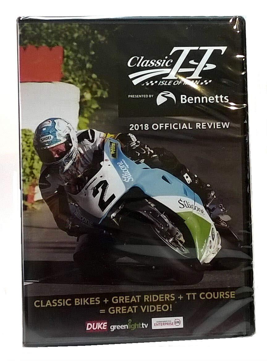 CLASSIC TT ISLE Of MAN 2018 DVD - Official Review IOM by Duke - NEW (DVD)
