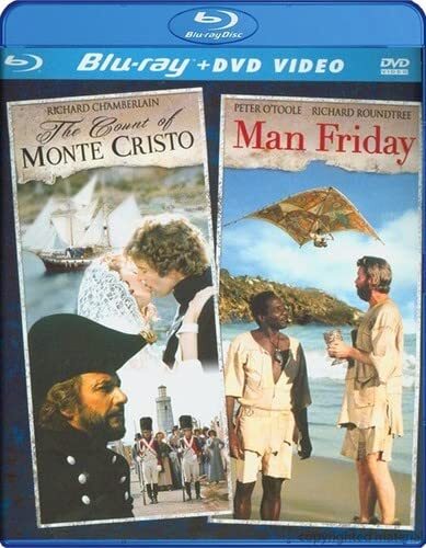 Count of Monte Cristo / Man Friday DF (Blu-ray / DVD Combo) (DVD) Louis Jourdan