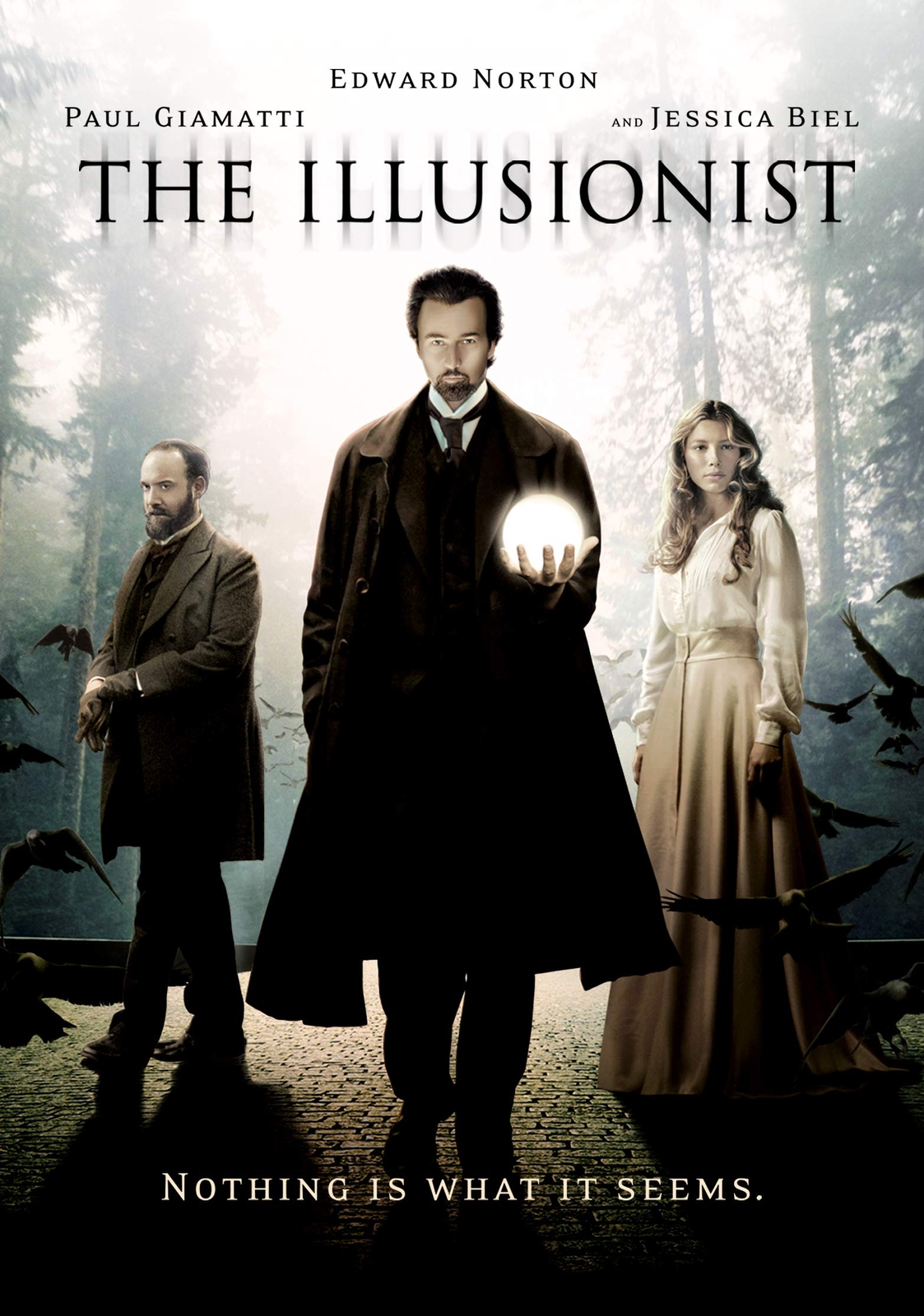 The Illusionist (DVD) Paul Giamatti Edward Norton Jessica Biel Rufus Sewell