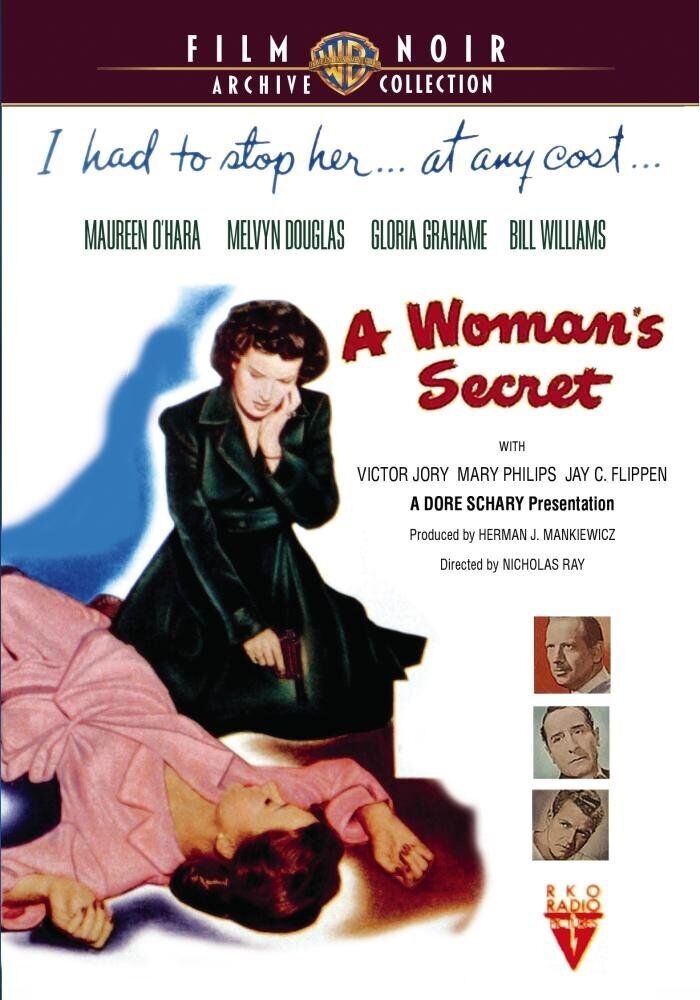 A Woman's Secret (DVD) Melvyn Douglas Victor Jory Bill Williams Gloria Grahame