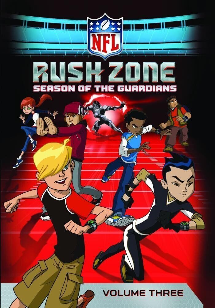 NFL Rush Zone: Seasons of the Guardian vol 3 (DVD) animated NFL players