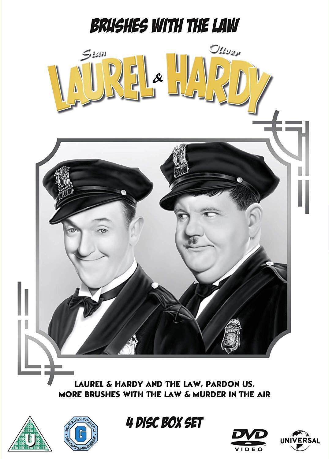 Laurel & Hardy: Brushes with the Law (DVD)